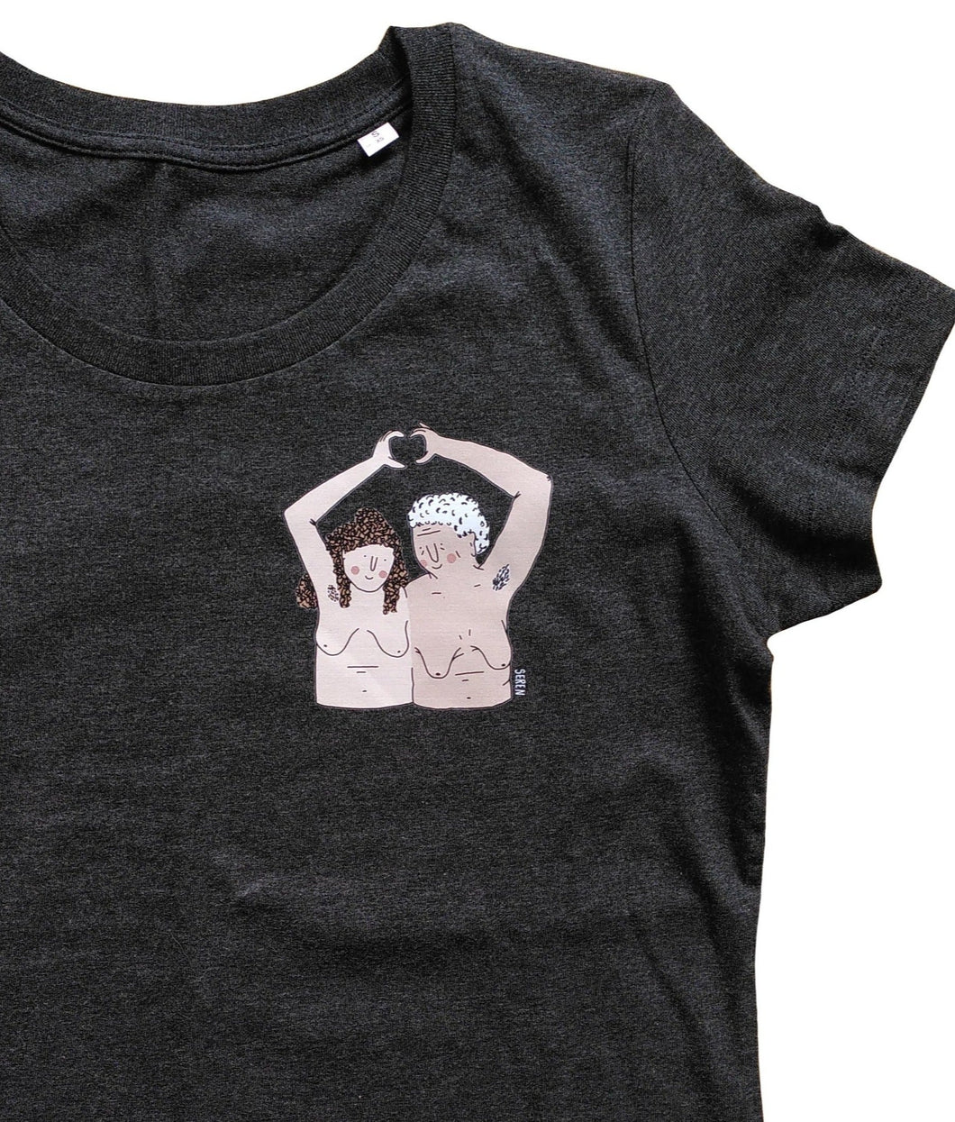 T-shirt 'twee vrouwen'
